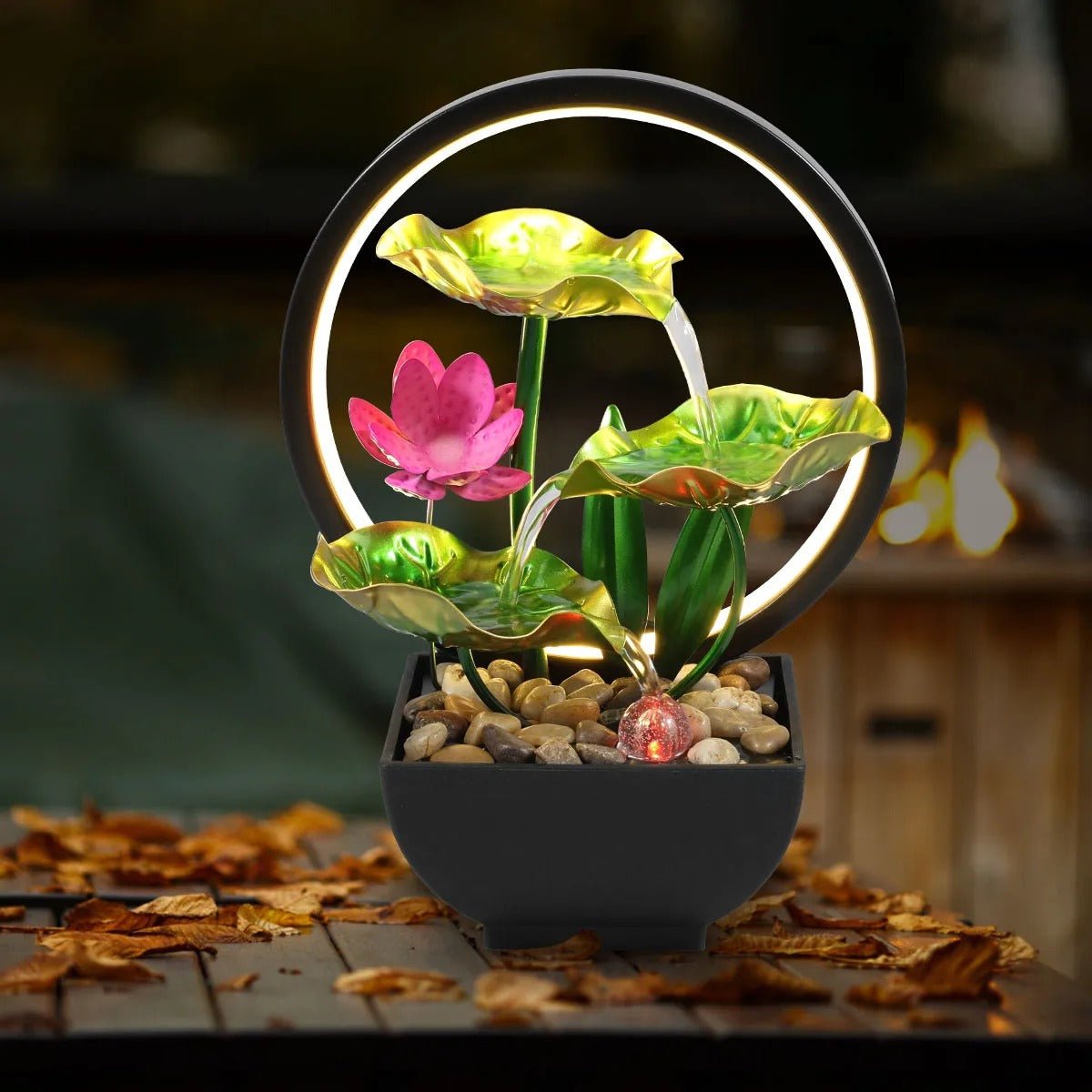 Luxaro Lotus Fountain