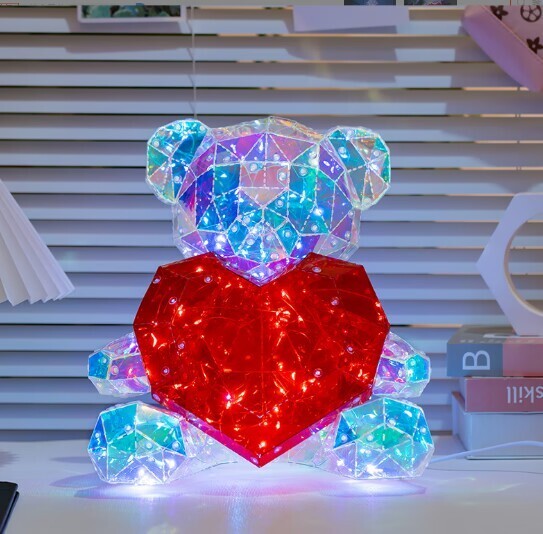 Luxaro Crystal Heart Bear